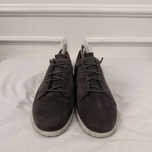Ganter Suede Walking Shoes Gray Leather Lined Comfort Sneakers  6.5G/ EU 39.5/40